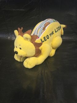 Leo The Lion First Book Plush