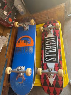 Boulevard Skate Co & Stereo Complete Skateboards – Lot of 2