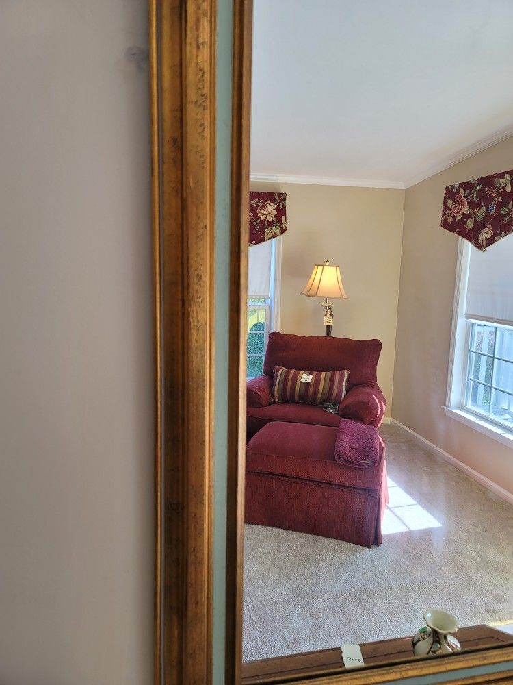 Beautiful Antique Mirror length 43"width 32"
