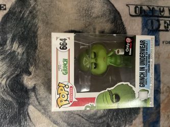 Grinch Underwear Game Stop exclusive Funko pop