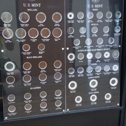 Wall Mounting Coin Colection Plaques