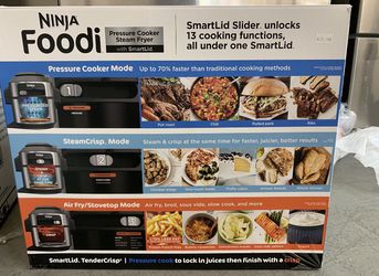 Ninja Foodi Pressure Cooker Steam Fryer, 6.5QT for Sale in Visalia, CA -  OfferUp