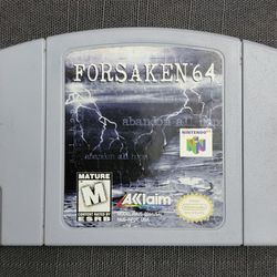 Nintendo 64 N64 Forsaken Authentic Video Game

