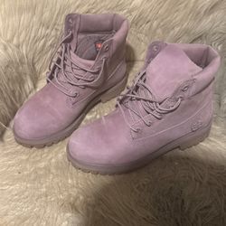 Purple timberlands 