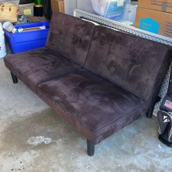 Dark Brown Futon. Excellent For Young Family Play Room Or College Student 