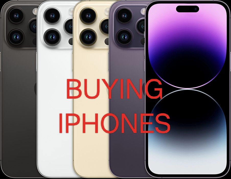B-U-Y-I-N-G IPHONES