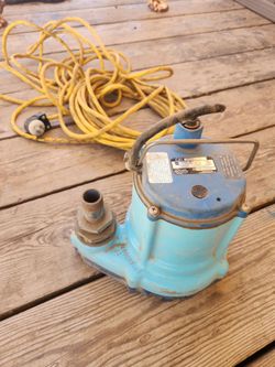 Little Giant Submersible Effluent Pump