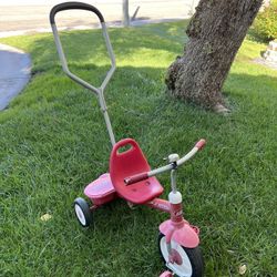Radio Flyer With Leader Pole - Child’s Tricycle 