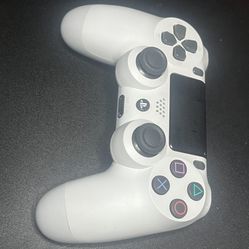 🎮 White Sony PS4 DualShock 4 Controller + New Charging Cable 🎮  🔥