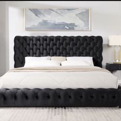 New King Size Bed With Mattress And Free Delivery 
