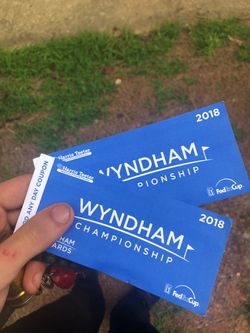 2 Wyndham tickets