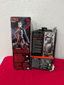 Star Wars Imperial Officer & Batman Selina Kyle Action Figures
