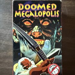 DOOMED MEGALOPOLIS 1 — Haunting Of Tokyo English Japanese Adult ANIME VHS TAPE