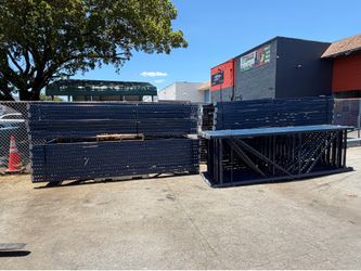 12ft x 42in pallet rack uprights like new