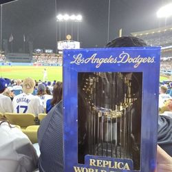 Dodgers World Series Replica Trophy