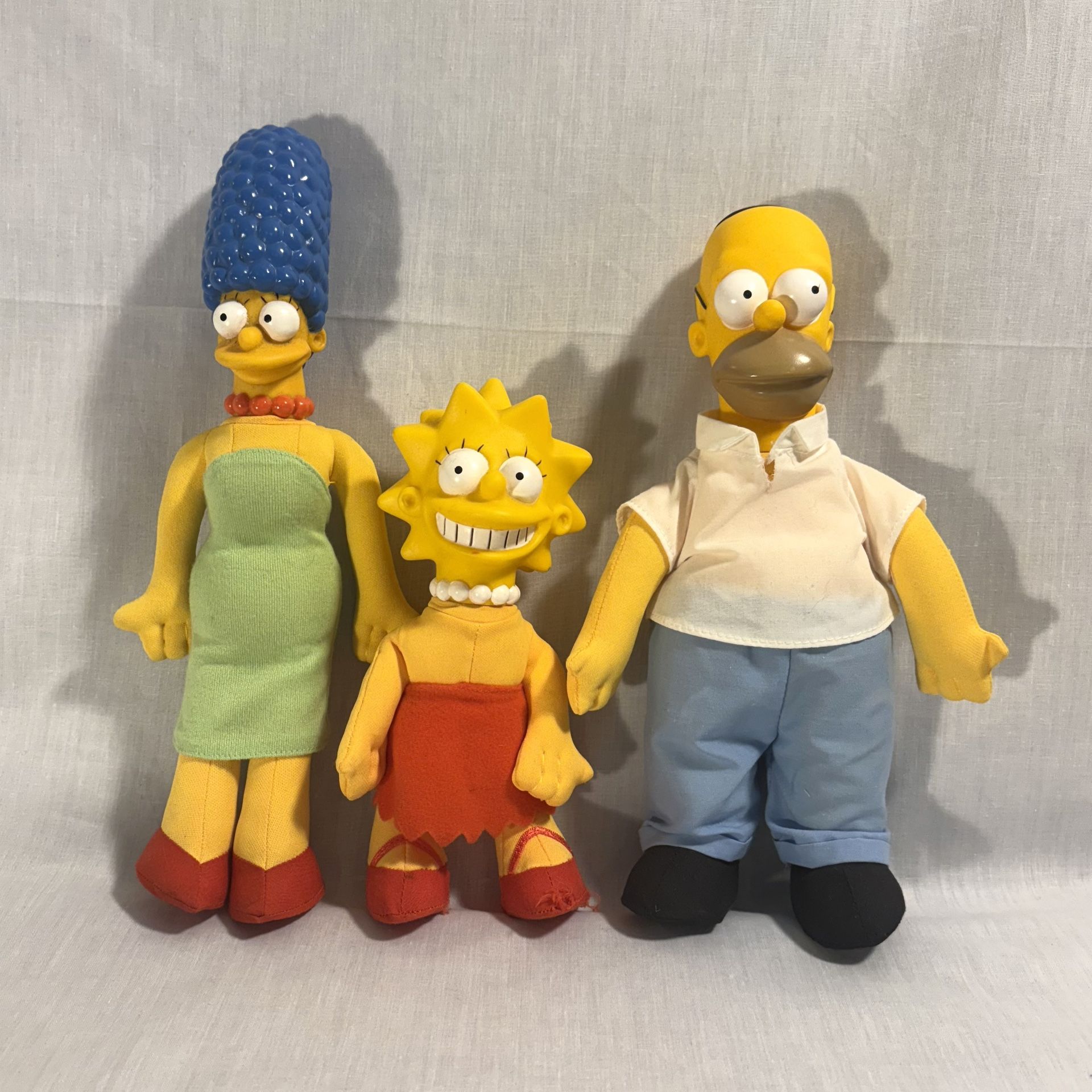 The Simpsons Vintage Plush Dolls