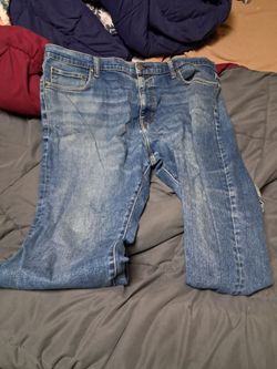 Mens blue jeans 42x32