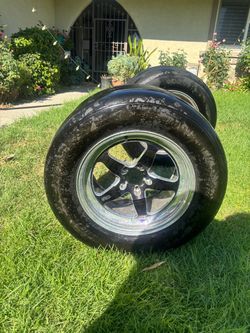 Mickey Thompson ET Street R 315/50R17 Drag Tires + Weld Forged Wheels – $1,250 OBO
