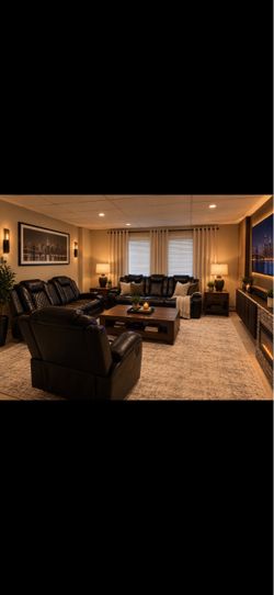 Black Couches movie theater