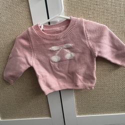 Baby Girl Knitted Sweater 1-3 Months 