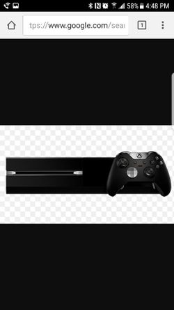 Xbox one with controller