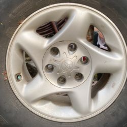 Toyota Tundra Rims (4) With Tires