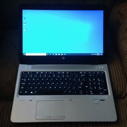 HP ProBook 16" Hi Speed Laptop Intel Core i7-6600U 16 GB Ram 500 GB SSD DVDRW Webcam HDMI WiFi Bluetooth USB C Port Windows 10 Pro 64 