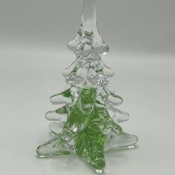 Crystal Art Glass Christmas Tree