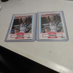 To 1990 Fleer David Robinson Rookie Cards