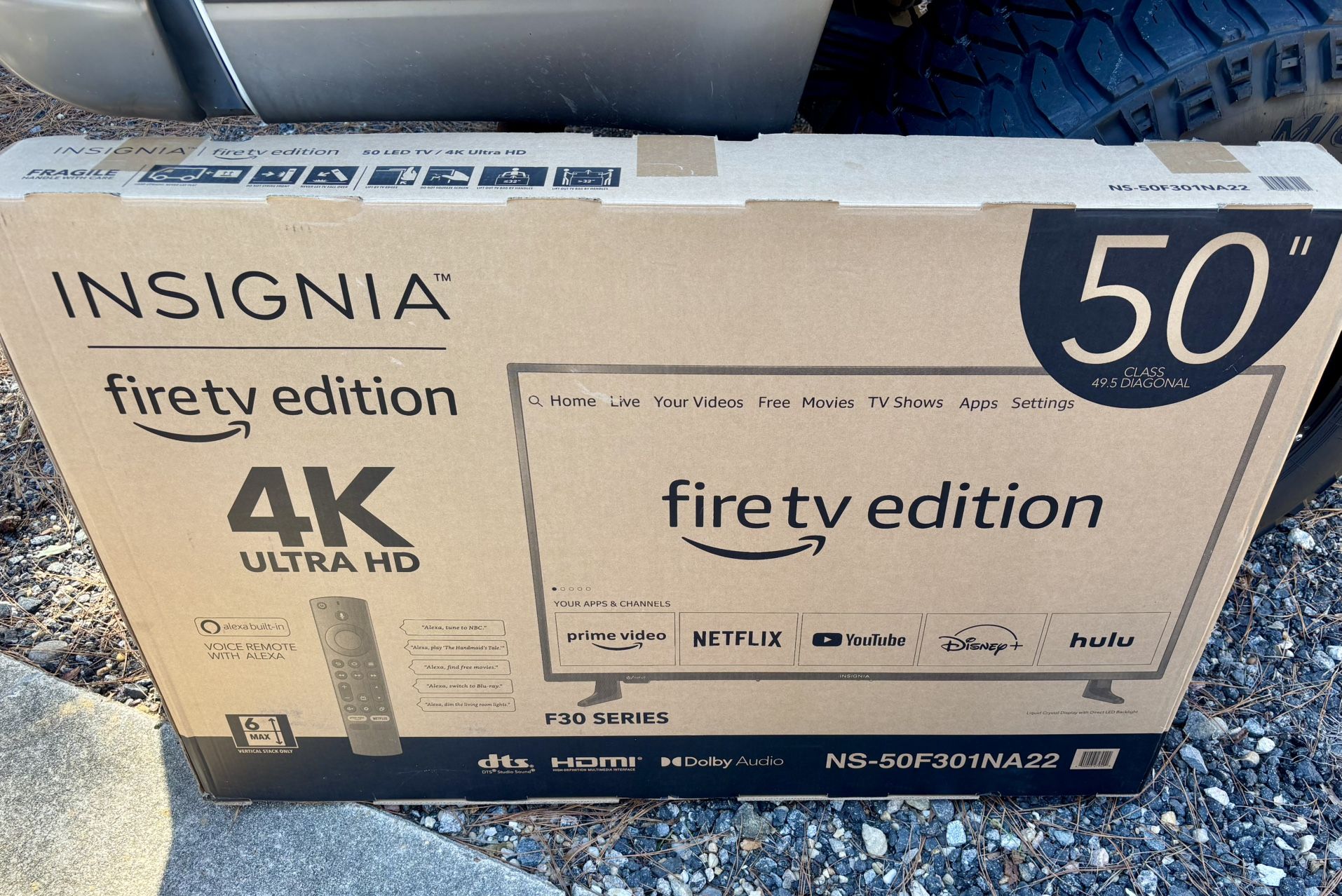 50” Insignia Fire TV Edition