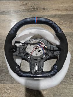 BRAND NEW BMW G30 G32 G11 G14 X3 X4 X5 X6 X7 F90 F91 M5 Real Carbon Fiber Steering Wheel