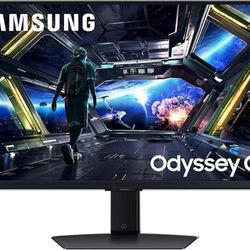 Samsung 32” Odyssey G7 (G70D) 4K UHD IPS 144Hz 1ms(GtG) Smart Gaming Monitor, G-Sync Compatible, AMD Freesync Premium, Vivid Colors, Adjustable Stand,