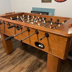 Foosball Table Soccer Beautiful Full Sized Table