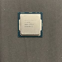 CPU (intel I7 I7-10700)
