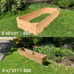 Cedar Planter Boxes