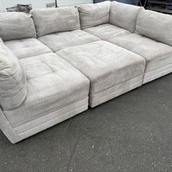 6 Piece Modular Sectional Couch From Costco