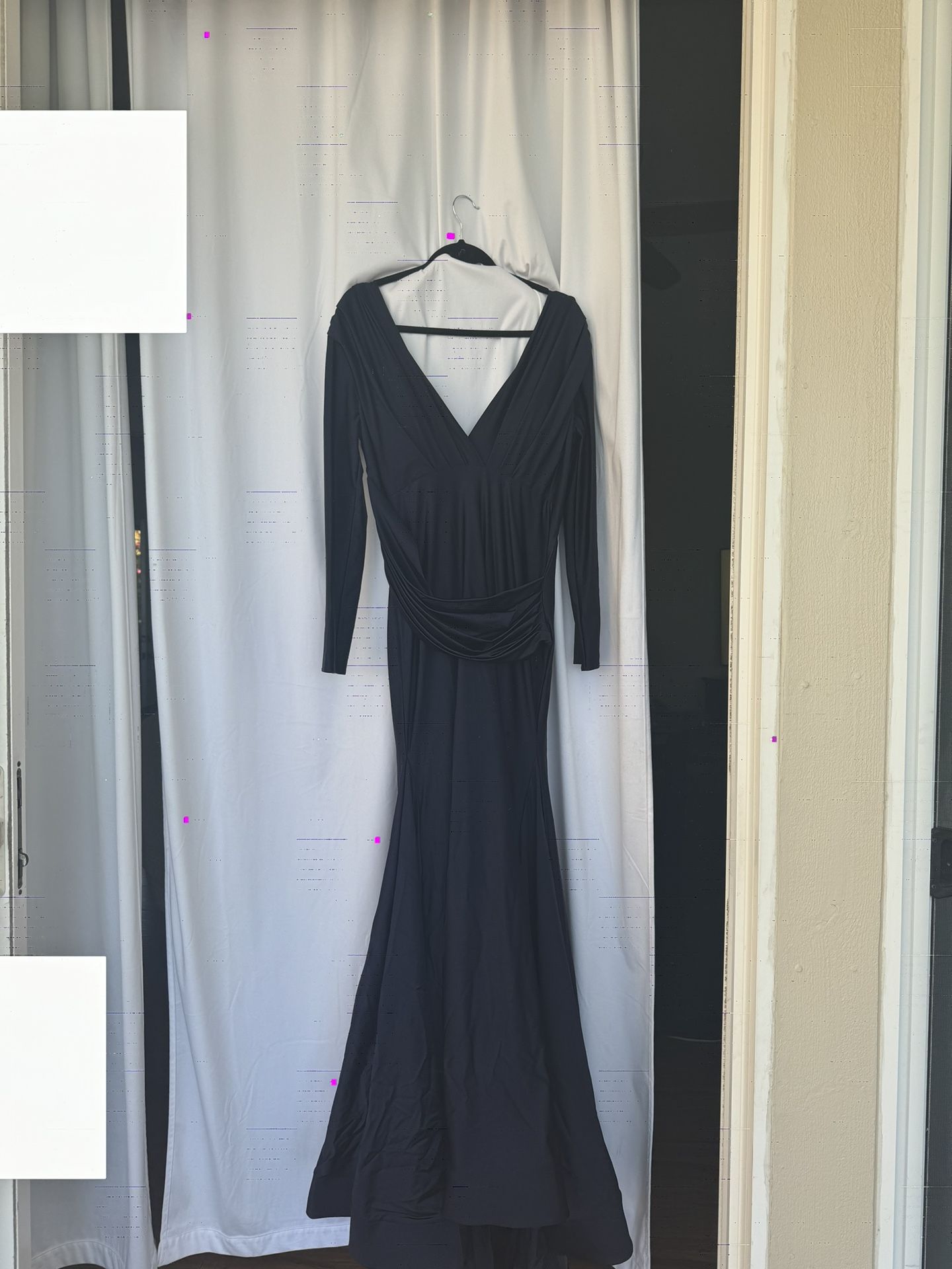 Amelia Couture Navy Blue Dress