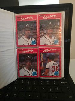 1990 Donruss Rated Rookie Baseball Cards Braves