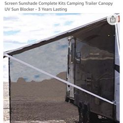 Rv Sunshade For The Side Qty2