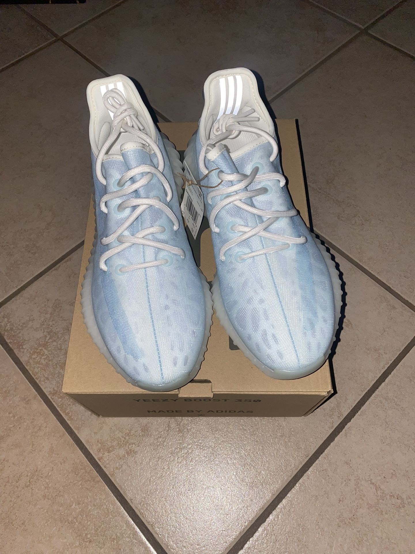 Adidas Yeezy Boost 350 V2 Mono Ice Size