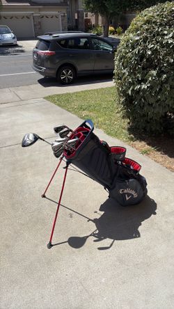 Callaway complete golf upset with Callaway super light bag Callaway driver excellent condition