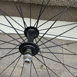 Vintage Bicycle “flip Flop” Wheels And Tires 