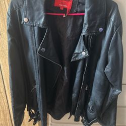 Leather Jacket  Patron Black Small