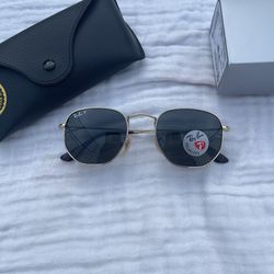 Polarized lenses hexagon 3548 unisex sunglasses brand new