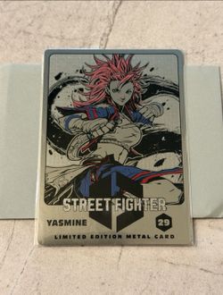 Yasmine Metal Card Street Fighter 6 Udon SDCC 2026