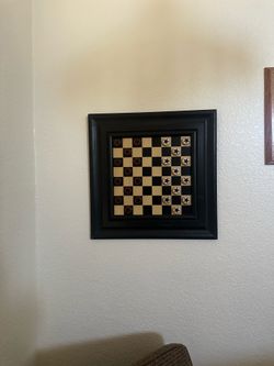 framed checker game