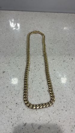 22inch 10k Gold Cuban Link
