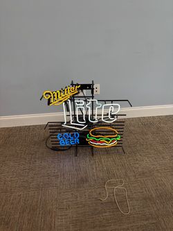 Miller lite sign