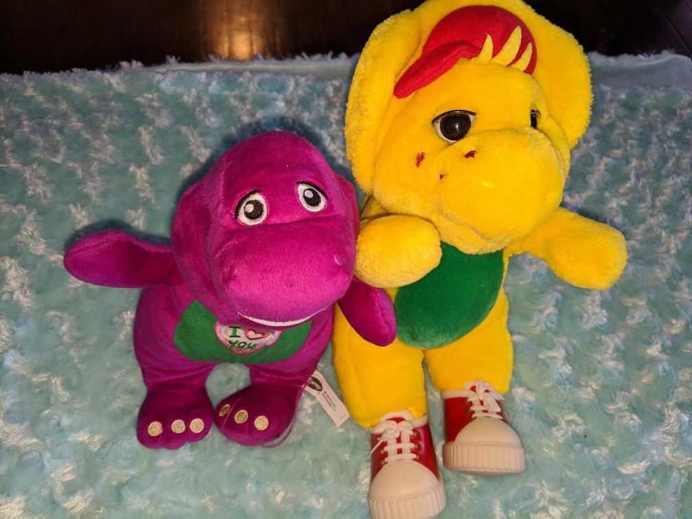 Barney and BJ Plushes