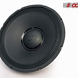 15 inch Subwoofer Replacement PRO DJ Speaker Sub Woofer Loudspeaker Wide Full Range Loud 300 Watts RMS (3000W PMPO) 90oz Magnet 5 Core Ratings 15-185 